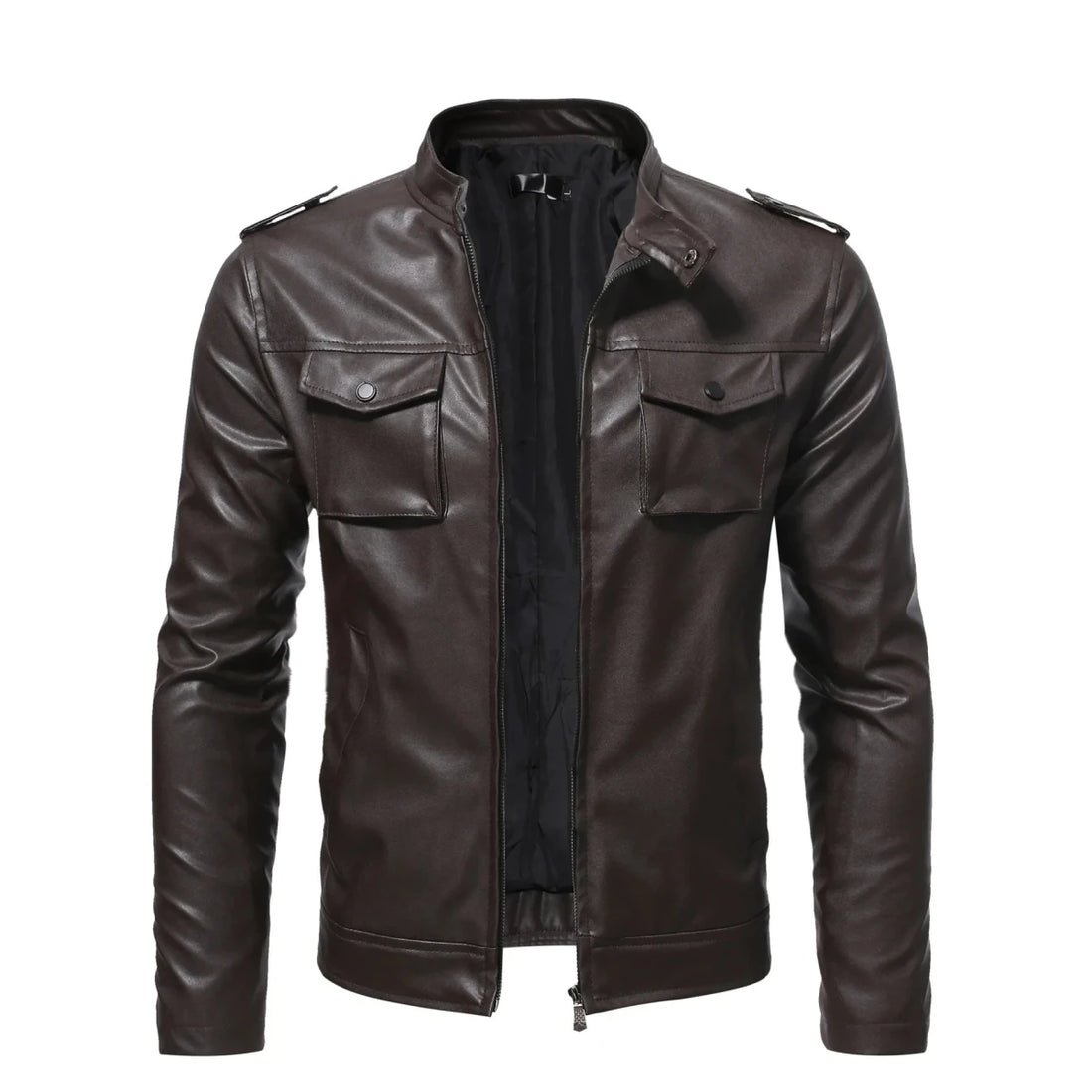 Blouson Homme Aviateur Café - Louise Vintage