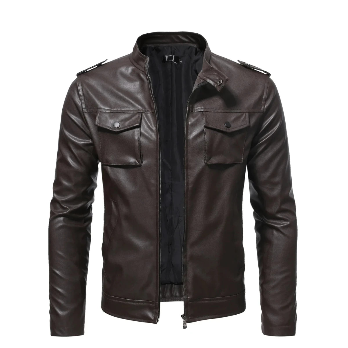 Blouson Homme Aviateur Café - Louise Vintage