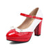 Chaussures à Talons Vintage Rouge - Louise Vintage