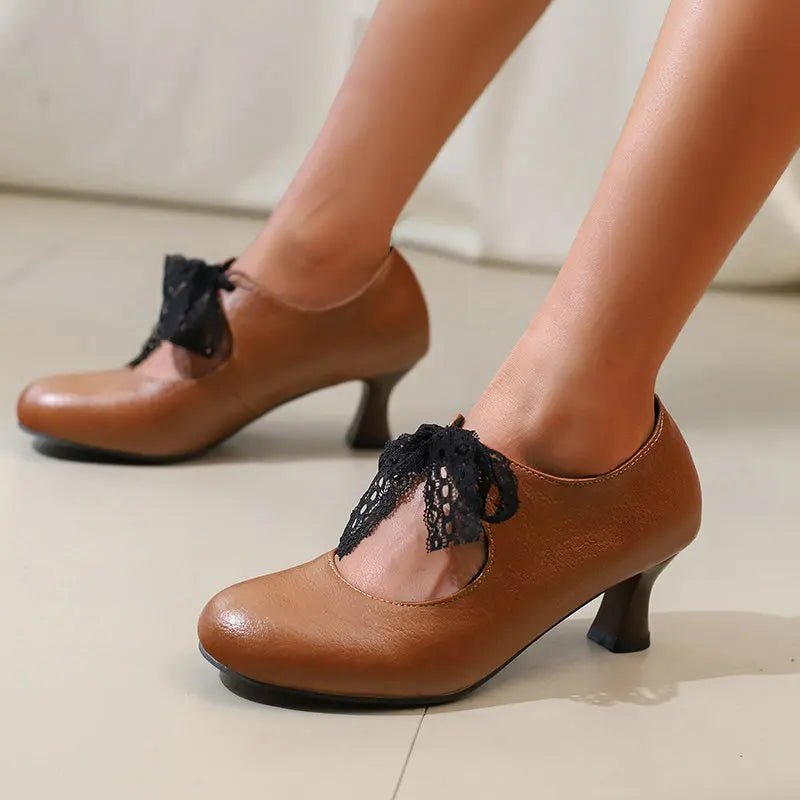 Chaussures Année 50 Femme Pas Cher Café Louise Vintage