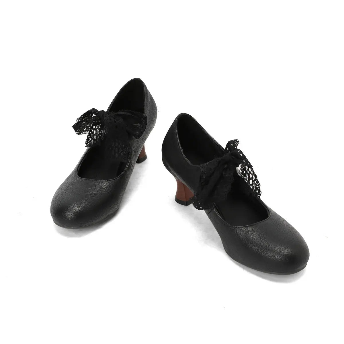 Chaussures Année 50 Femme Pas Cher Noir - Louise Vintage