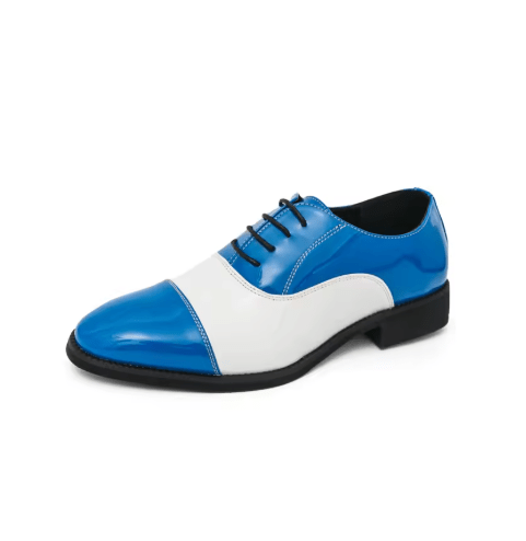 Chaussures Danse Vintage Bleu - Louise Vintage