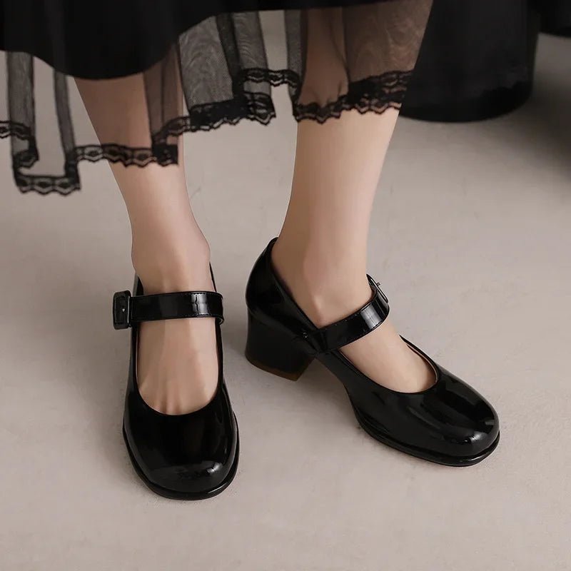 Chaussures Danse Vintage Noir - Louise Vintage