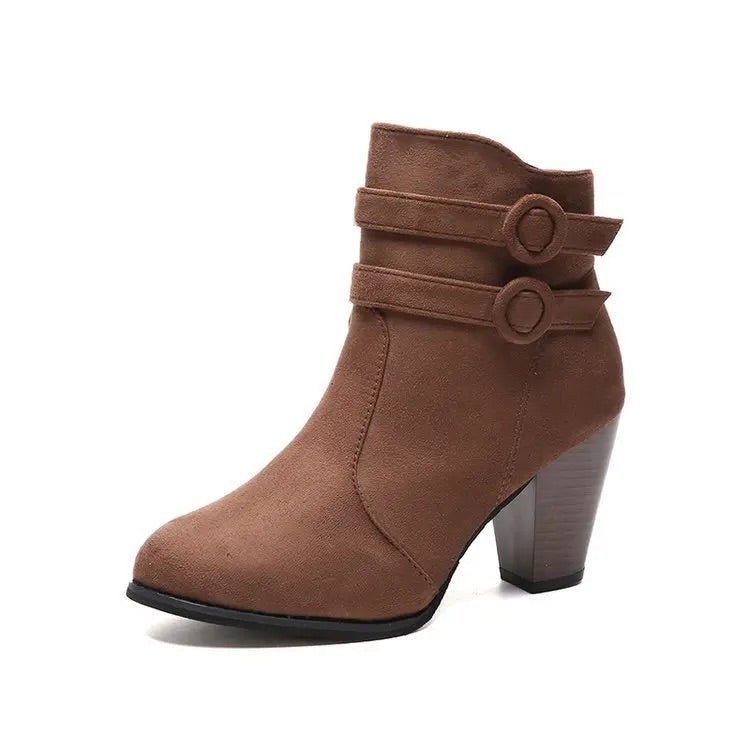 Chaussures Pin Up Années 50 Marron - Louise Vintage