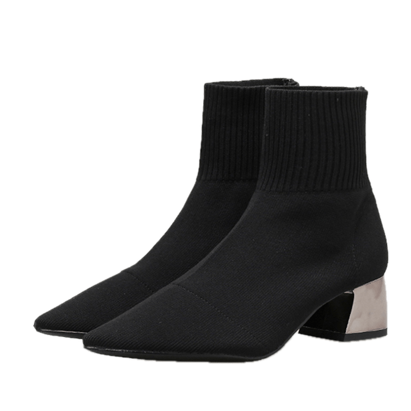 Chaussures Pin Up Années 50 Noir - Louise Vintage