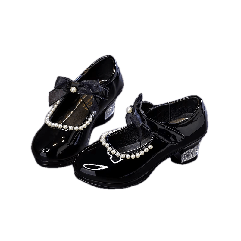 Chaussures Rétro Vintage Femme Noires - Louise Vintage