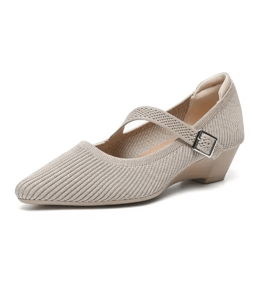 Chaussures Vintage Moderne Beige - Louise Vintage