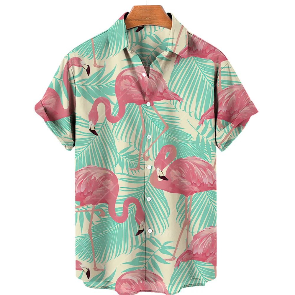 Chemise à Fleurs Hawaienne Homme - Louise Vintage