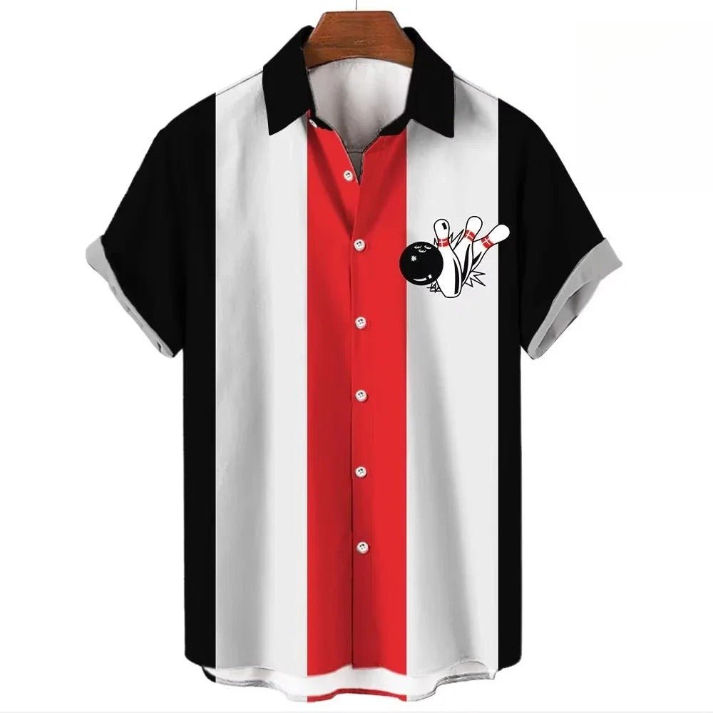 Chemise Vintage Rockabilly Bowling Festival - Louise Vintage