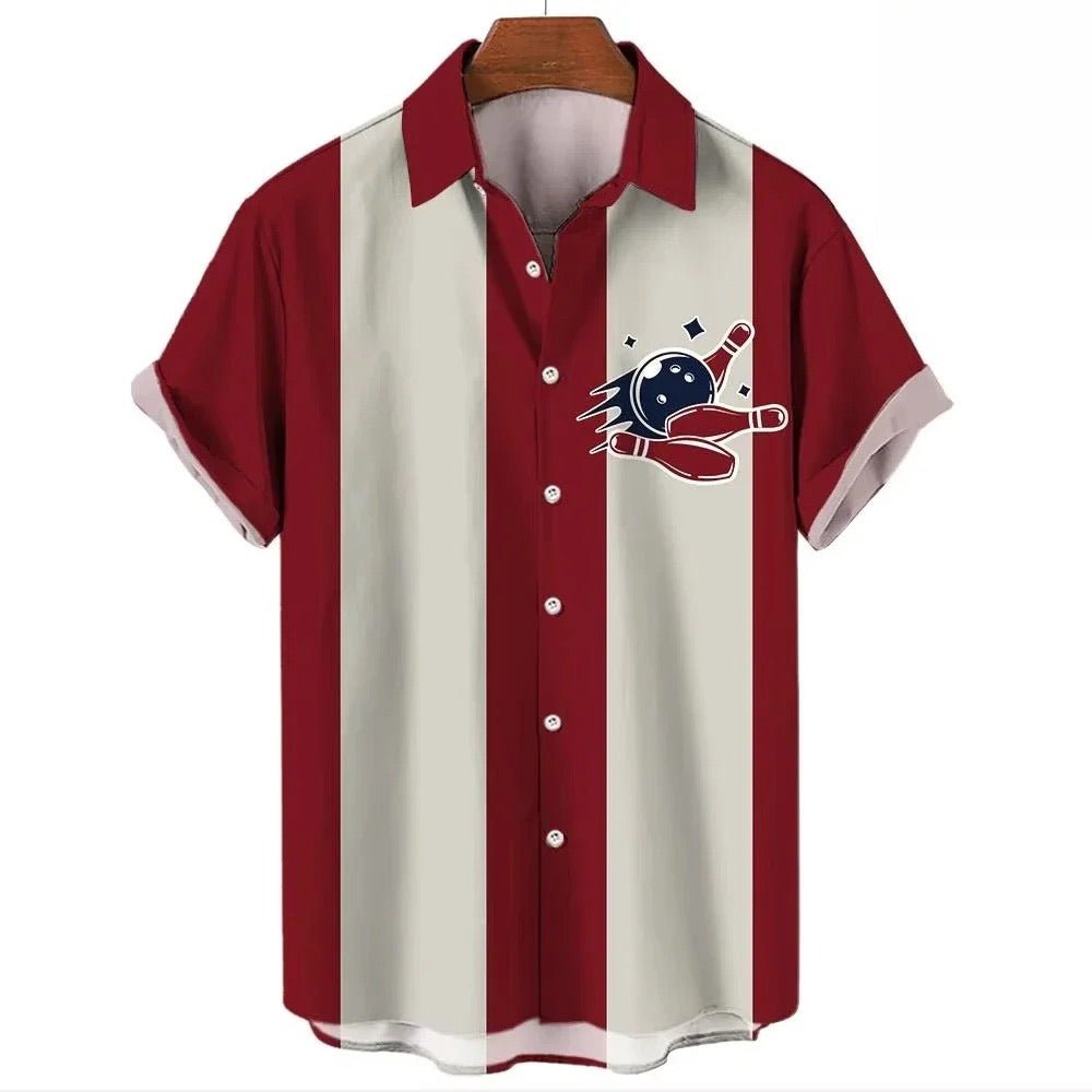 Chemise Vintage Rockabilly Bowling Freedom - Louise Vintage