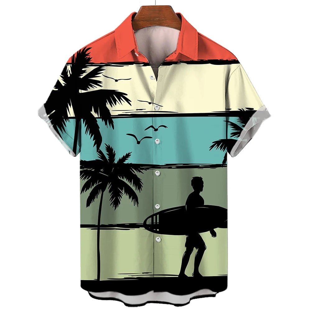 Chemise Vintage Rockabilly Bowling Hawaii - Louise Vintage