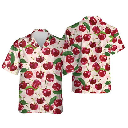 Chemise Vintage Rockabilly Cerises - Louise Vintage