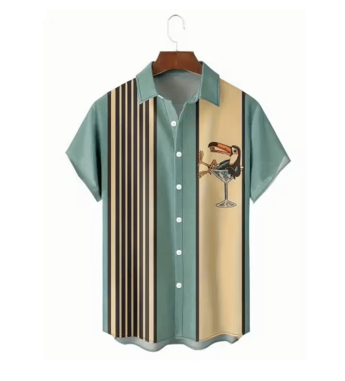 Chemise Vintage Rockabilly Cocktails - Louise Vintage