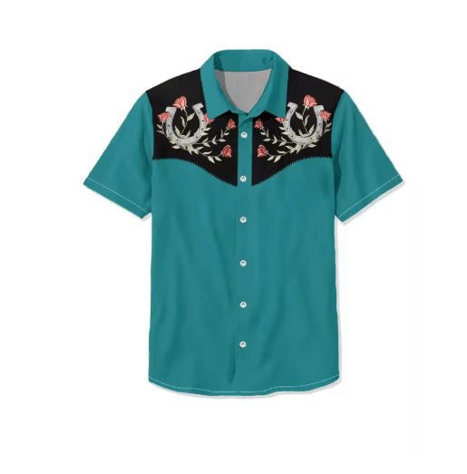 Chemise Vintage Rockabilly Fiesta - Louise Vintage