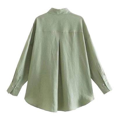Chemisier Vintage Ample Pomme - Louise Vintage