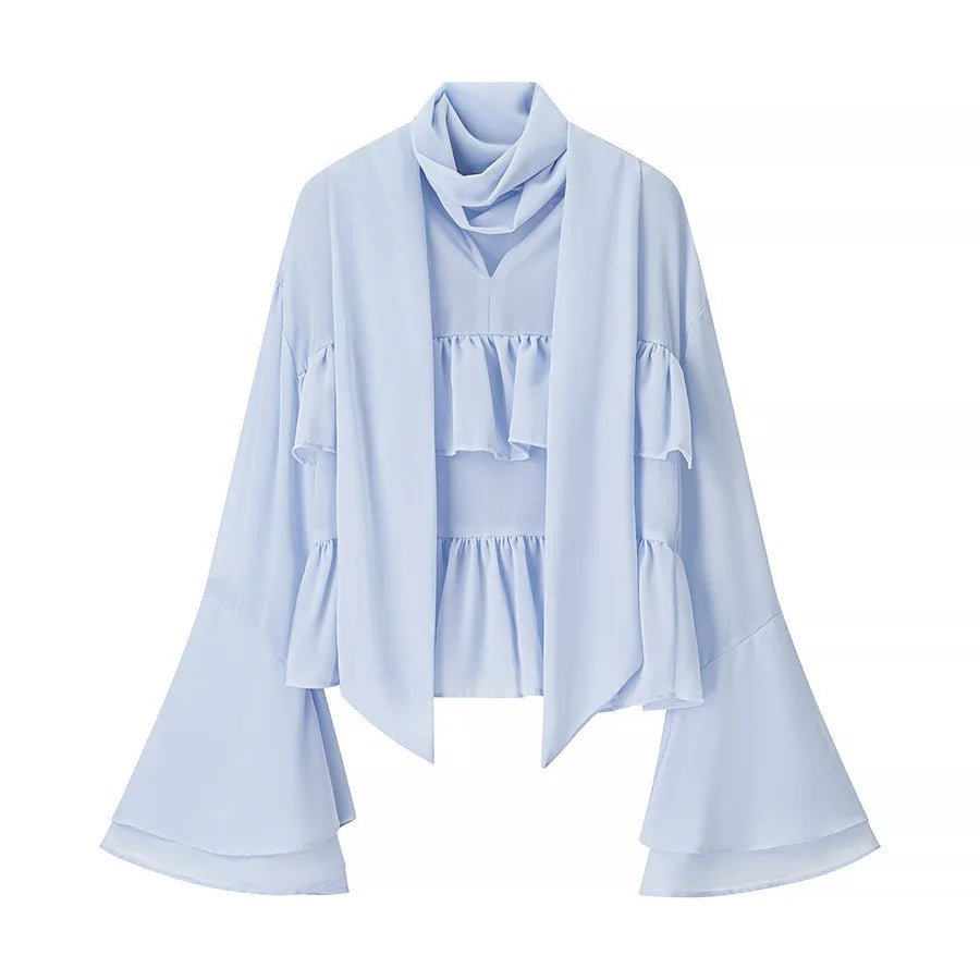 Chemisier Vintage Bleu - Louise Vintage