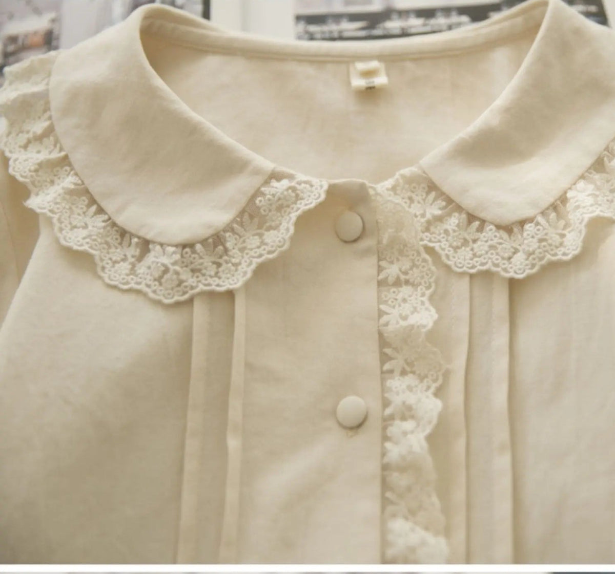 Chemisier Vintage Col Large - Louise Vintage
