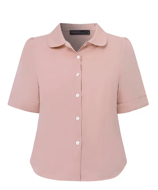 Chemisier Vintage Col Rabattu - Louise Vintage