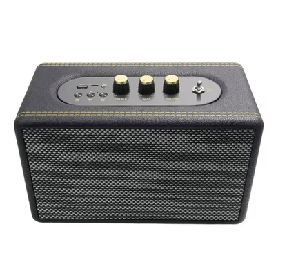 Enceinte sans Fil vintage noire - Louise Vintage