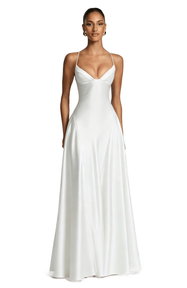Femme Robe Année 70 Vintage Dos Nu - Louise Vintage