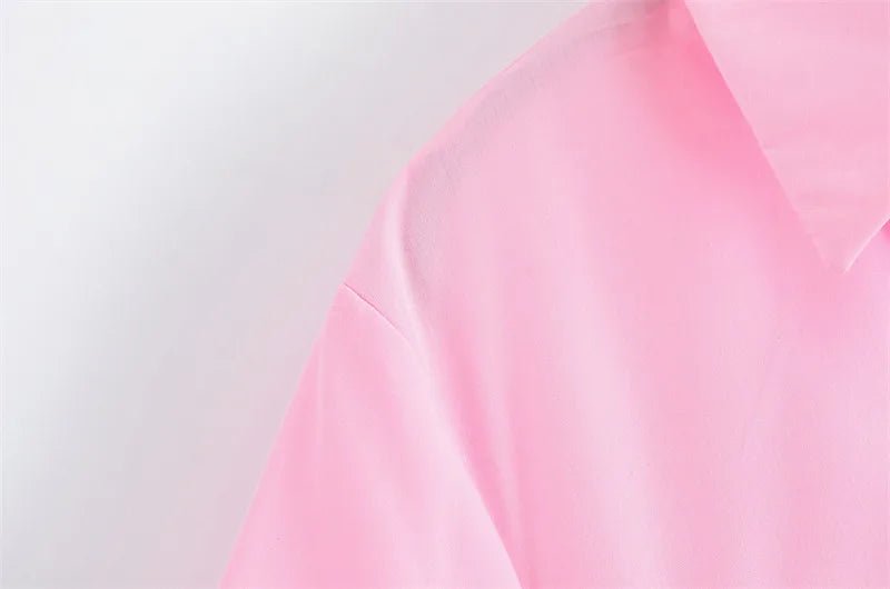 Femme Robe Année 70 Vintage Rose - Louise Vintage
