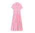 Femme Robe Année 70 Vintage Rose - Louise Vintage