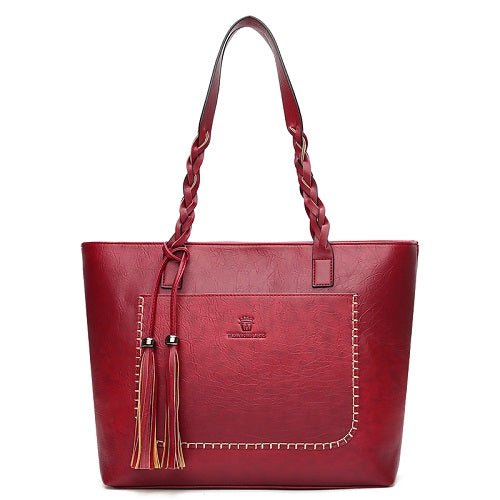 Grand Sac Vintage Pas Cher Rouge - Louise Vintage