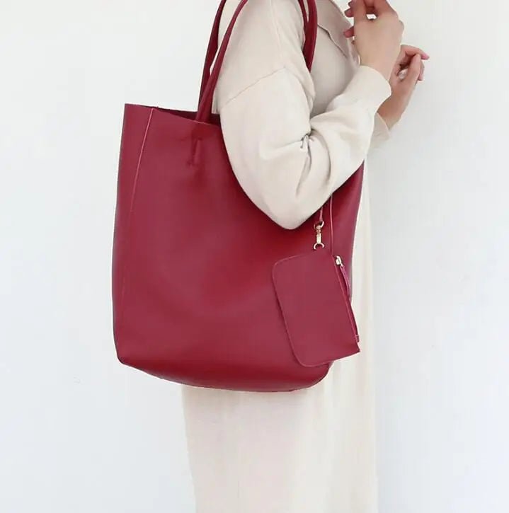 Grand Sac Vintage Rouge - Louise Vintage