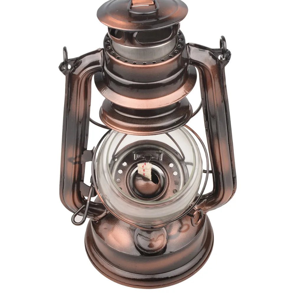Grande Lampe à Huile Vintage Bronze - Louise Vintage