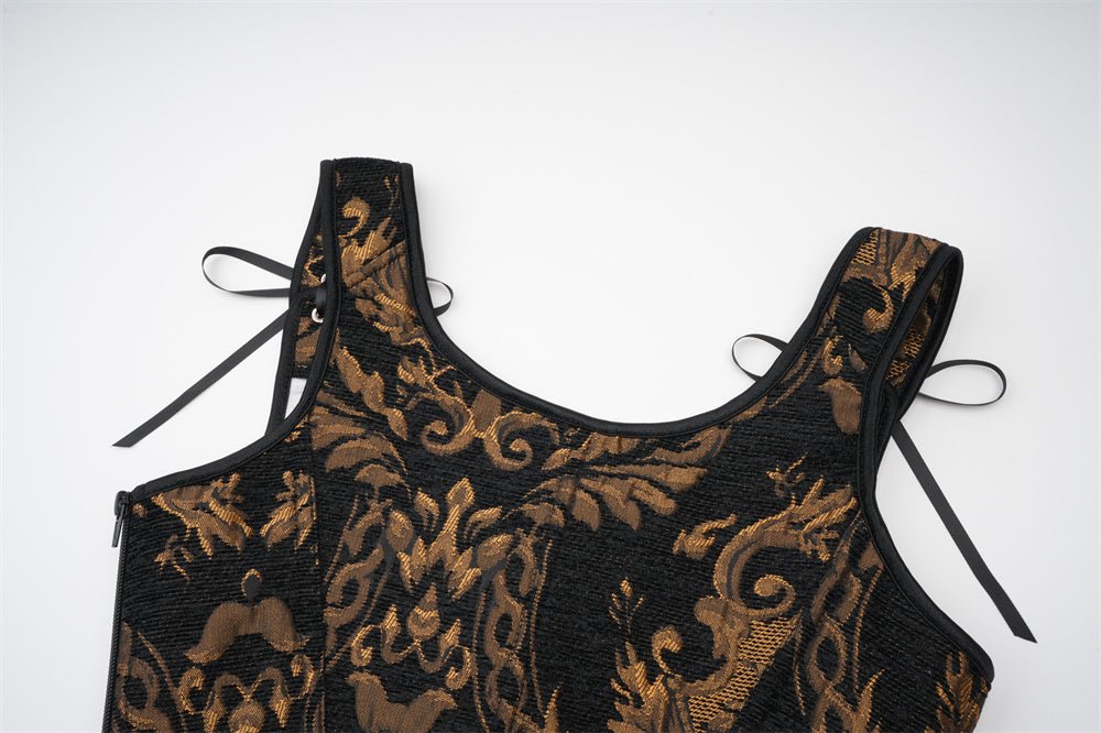 Haut Vintage Bustier Noir - Louise Vintage
