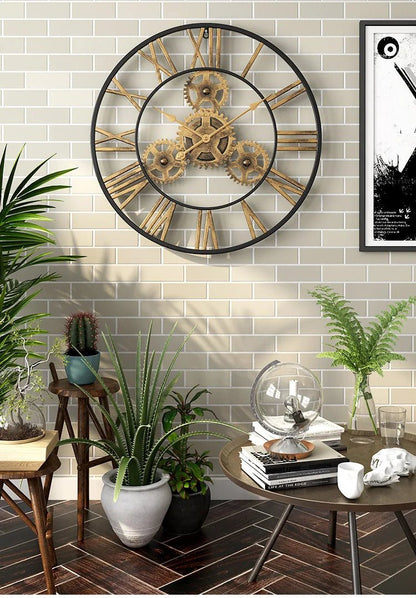 Horloge Murale Géante Vintage Londres - Louise Vintage