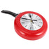 Horloge Murale Ronde Pendule Vintage Rouge - Louise Vintage