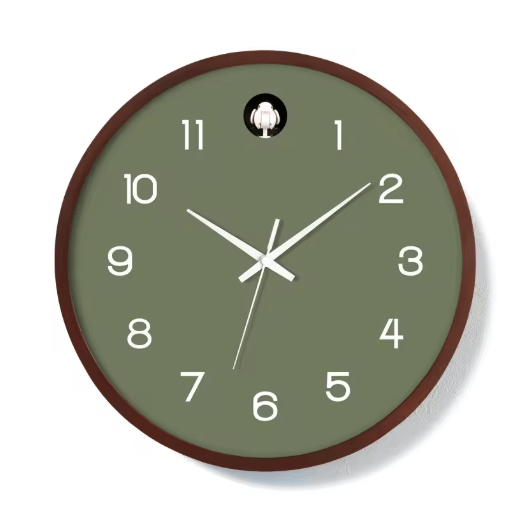 Horloge Murale Vintage 50 Cm Métal Bleu - Louise Vintage