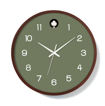 Horloge Murale Vintage 50 Cm Métal Bleu - Louise Vintage
