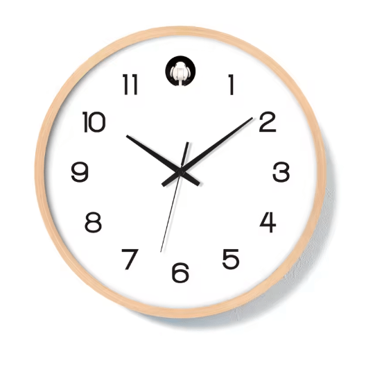 Horloge Murale Vintage Années 70 Blanc - Louise Vintage