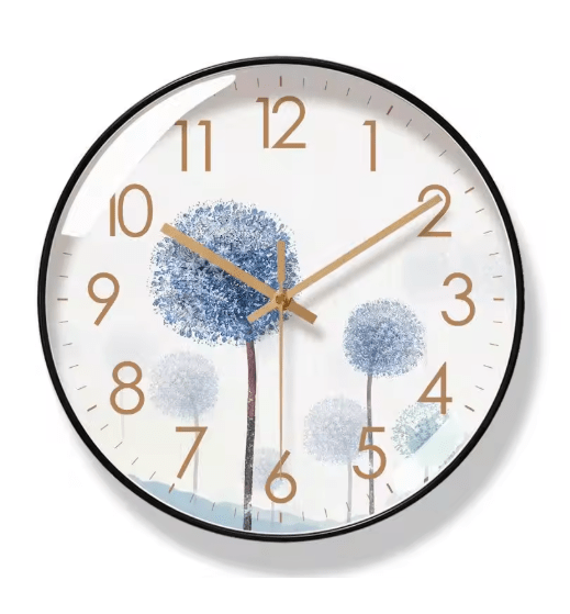 Horloge Murale Vintage Belle Fleur - Louise Vintage