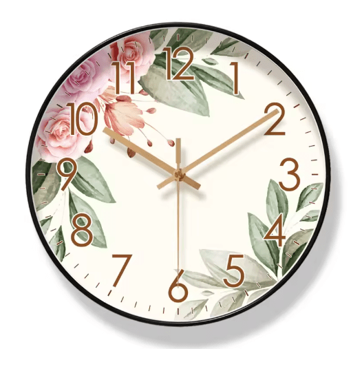Horloge Murale Vintage Belle Fleur - Louise Vintage