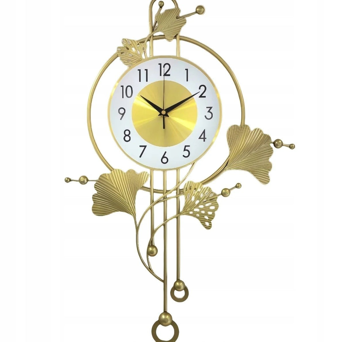 Horloge Murale Vintage Metal Or - Louise Vintage