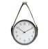 Horloge Murale Vintage Ronde Chrome Bar - Louise Vintage