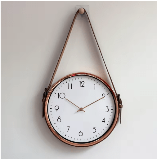 Horloge Murale Vintage Ronde Métal London - Louise Vintage