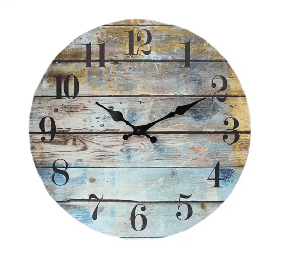 Horloge Murale Vintage Sans Bruit - Louise Vintage