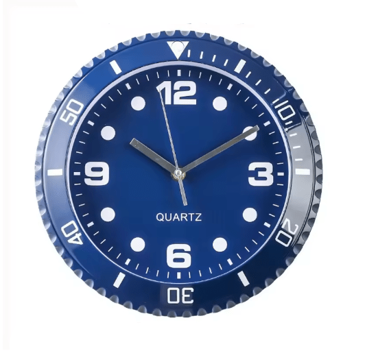 Horloge Murale Vintage Yacht Bleu - Louise Vintage