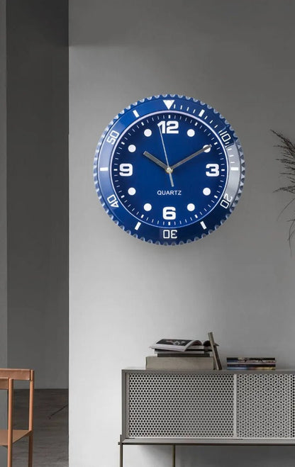 Horloge Murale Vintage Yacht Bleu - Louise Vintage