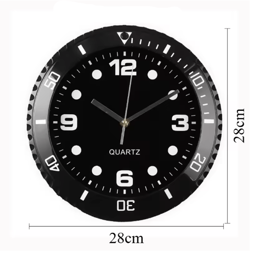 Horloge Murale Vintage Yacht Noir - Louise Vintage