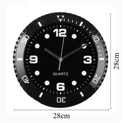 Horloge Murale Vintage Yacht Noir - Louise Vintage