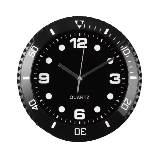 Horloge Murale Vintage Yacht Noir - Louise Vintage
