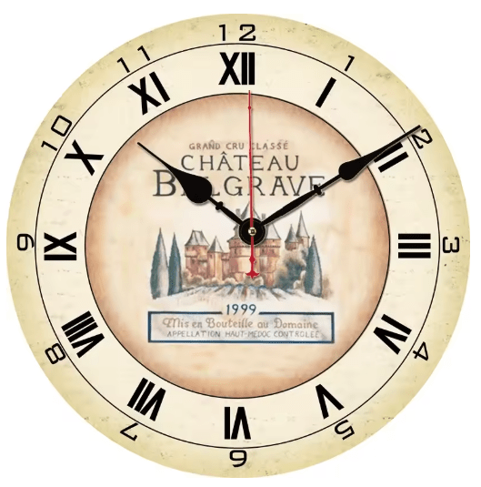 Horloge Vintage Murale Grand Cru - Louise Vintage