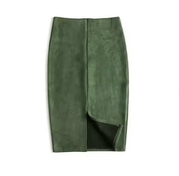 Jupe Crayon Vintage Verte - Louise Vintage