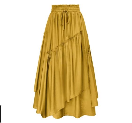 Jupe Longue Vintage Plissée Indienne - Louise Vintage