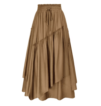 Jupe Longue Vintage Plissée Woodstock - Louise Vintage